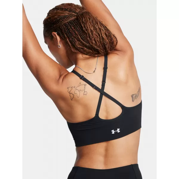  Sutien de damă UNDER ARMOUR VANISH SEAMLESS LOW BRA 1384417-001 NEGRU 