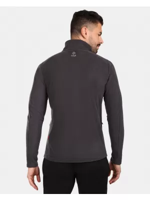 Hanorac pentru bărbați din fleece KILPI GLAMER-M ZM0208KI NEGRU