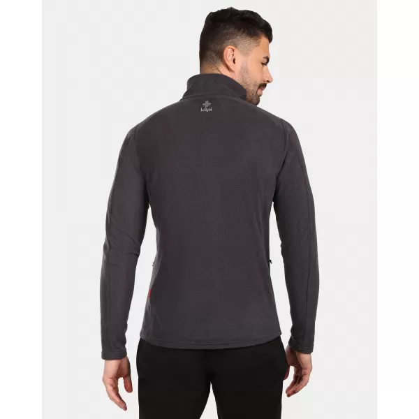  Hanorac pentru bărbați din fleece KILPI GLAMER-M ZM0208KI NEGRU 