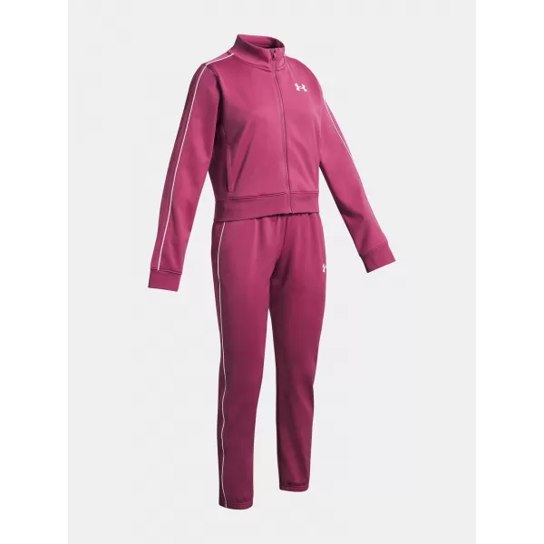  Trusa pentru fete UNDER ARMOUR UA ICON KNIT CROP TRACKSUIT 1386528-659 ROŞU 