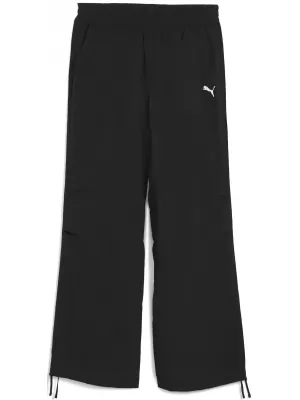 Pantaloni PUMA WARDROBE ESS OVERSIZED PARACHUTE PANTS WV OP 63206801 PUMA NEGRU