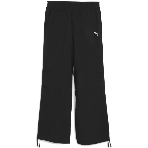  Pantaloni PUMA WARDROBE ESS OVERSIZED PARACHUTE PANTS WV OP 63206801 PUMA NEGRU 