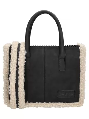 Geantă de mână ZEBRA TRENDS EMMY 23025 NEGRU