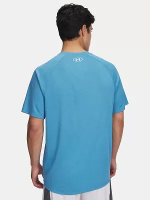 Tricou pentru bărbați UNDER ARMOUR UA TECH TEXTURED SS 1382796-453 ALBASTRU