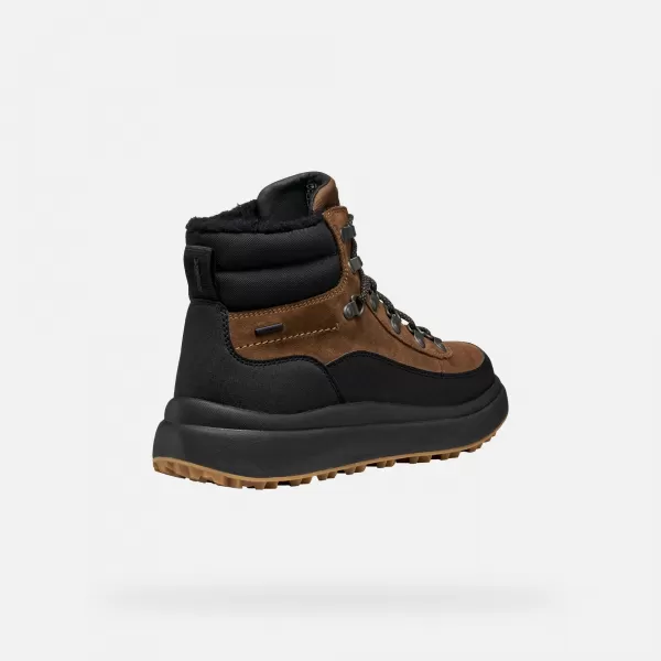  Pantofi pentru bărbați GEOX GRANITO + GRIP B A G011188 MARO ÎNCHIS 