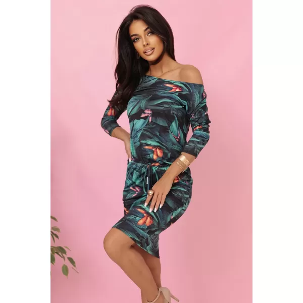  Rochie NUMOCO 13-166 VERDE 