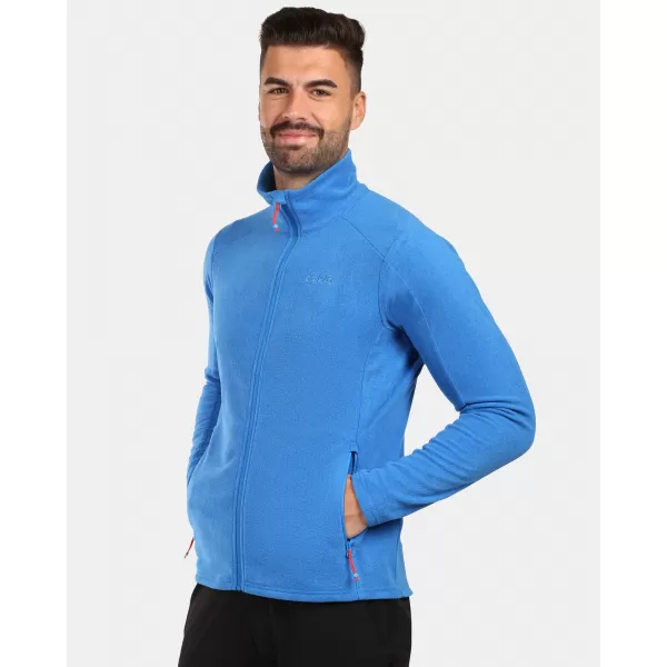  Hanorac pentru bărbați din fleece KILPI GLAMER-M ZM0208KI ALBASTRU 