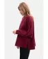 Hanorac de dama BEWEAR B306 BURGUNDIA