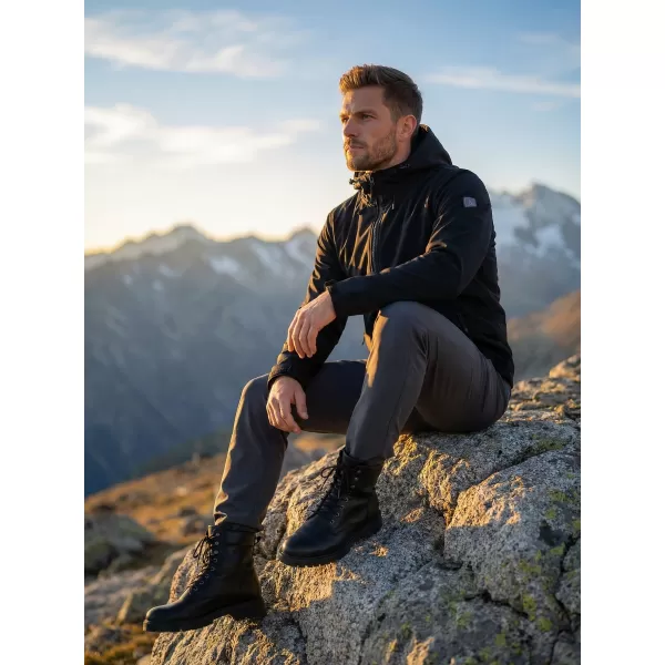  Jacheta pentru bărbați ALTISPORT NEWET NEGRU 