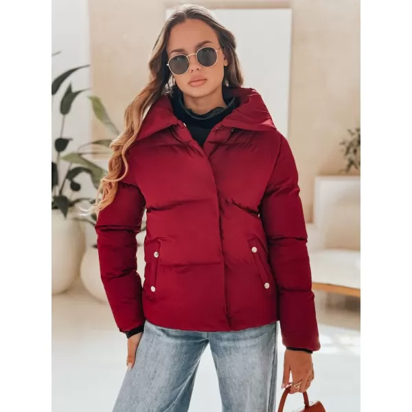  Geacă pentru doamne DSTREET TY4957 CLARET 