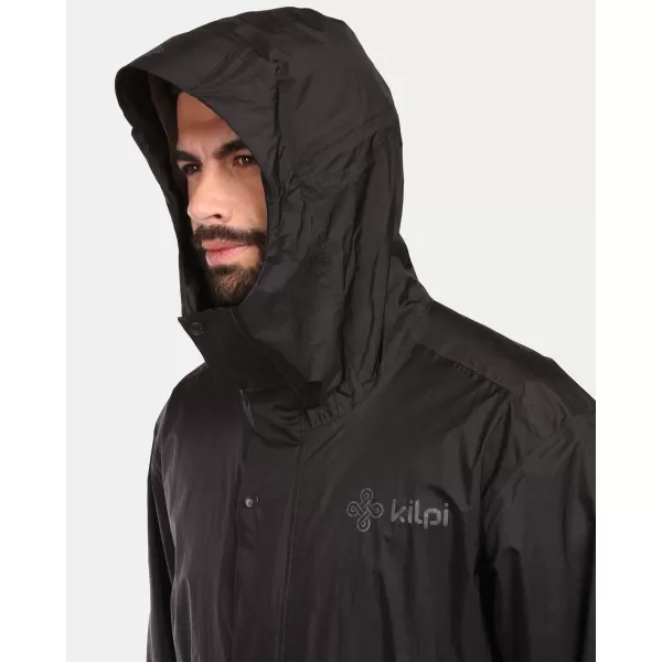  Pelernă de ploaie pentru bărbați KILPI TEAM RAINCOAT-U ZU0105KI NEGRU 
