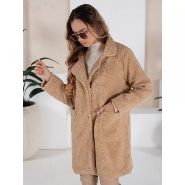  Palton de damă DSTREET NY0757 BEJ 