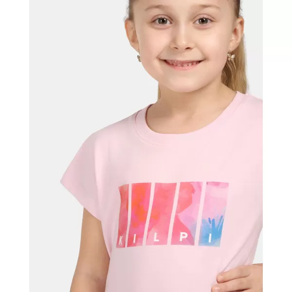  Tricou fetita KILPI ALBION-JG ZJ0304KI ROZ DESCHIS 