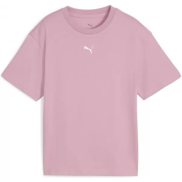  T -thirt PUMA ESS BOXY TEE G 68513165 ROZ POSED 