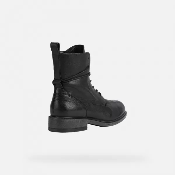  Botine de dama GEOX CATRIA NEGRU 