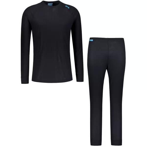  Set termic pentru bărbați ALTISPORT GAIN NEGRU 