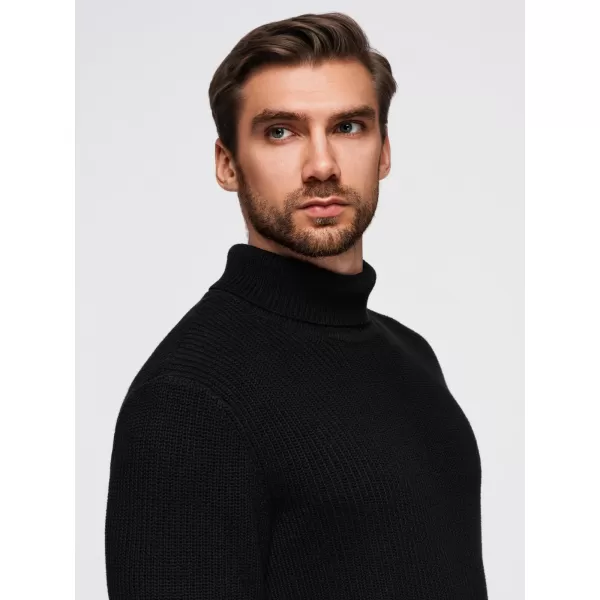  Pulover pentru bărbați OMBRE OM-SWTN-0162 NEGRU 