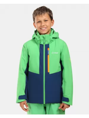 Geaca de schi pentru baieti KILPI DENVER-JB ZJ0101KI VERDE