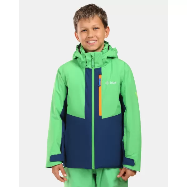  Geaca de schi pentru baieti KILPI DENVER-JB ZJ0101KI VERDE 