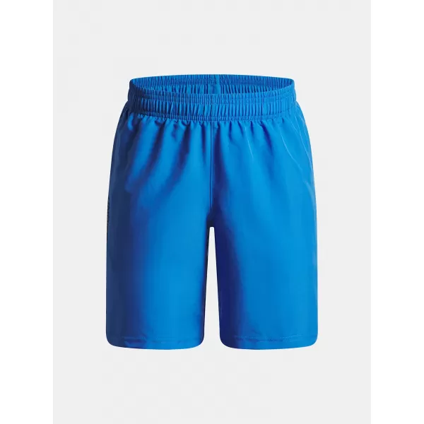  Pantaloni scurți pentru băieți UNDER ARMOUR UA TECH WOVEN WORDMARK SHORT 1383341-402 ALBASTRU 