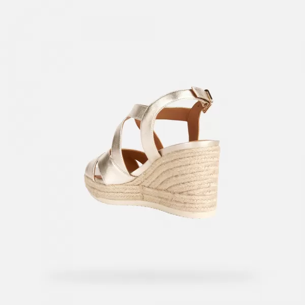  Sandale de dama GEOX PONZA DE AUR 