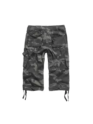 Pantaloni 3/4 bărbați BRANDIT 2013 DARKCAMO