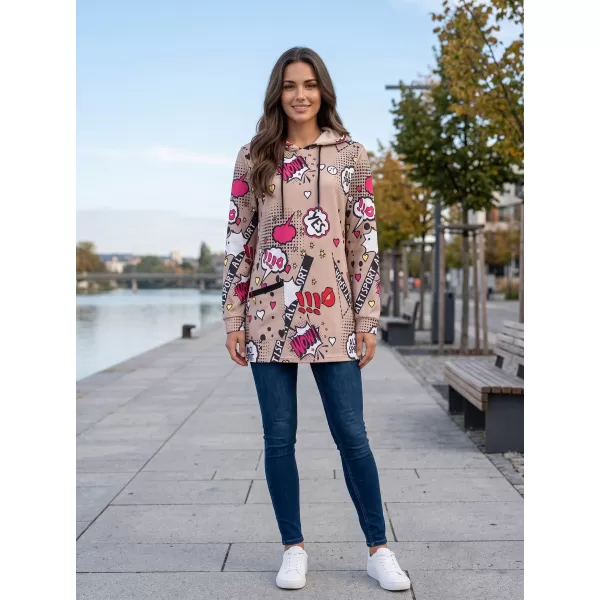  Hanorac de dama ALTISPORT GITA BEJ 