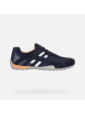 Adidași pentru bărbați GEOX SNAKE G002632 ALBASTRU ÎNCHIS