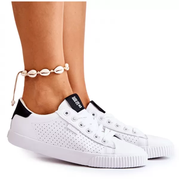  Pantofi de damă BIG STAR HH274071 ALB/NEGRU Pantofi Big Star 