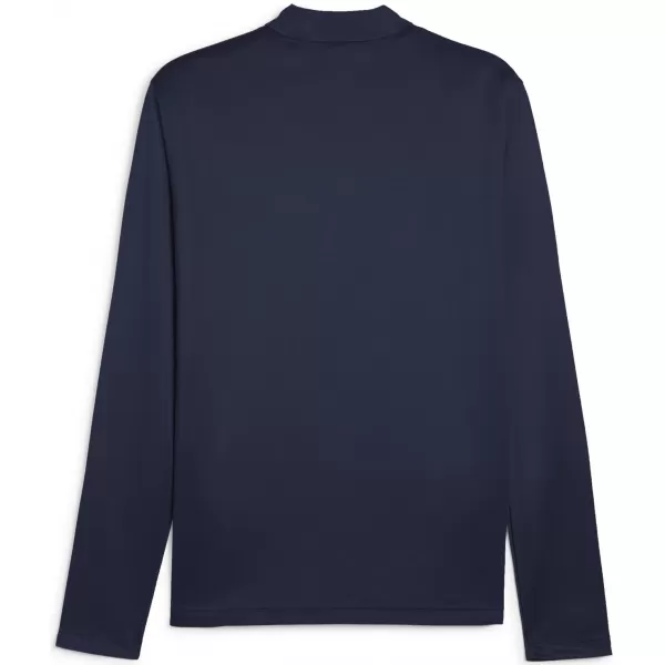  Cămaşă PUMA TEAMGOAL TRAINING 1/4 ZIP TO 65862906 PUMA NAVY/ALB/ALBASTRU PERSAN 