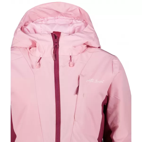  Geaca de iarna dama ALTISPORT GELSI BURGUNDIA 