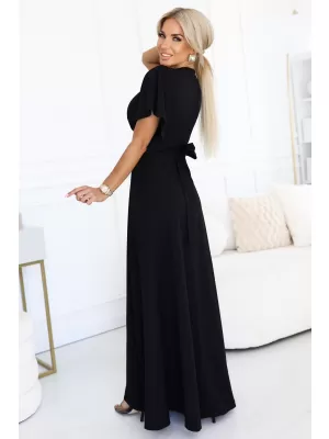 Rochie NUMOCO JENNIFER 581-7 NEGRU