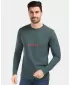 Tricou pentru bărbați KILPI BASE-M ZM0301KI VERDE ÎNCHIS