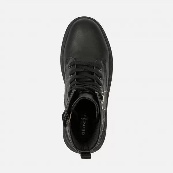  Botine pentru fete GEOX PHAOLAE GIRL J16ETA00004C9B1M NEGRU 