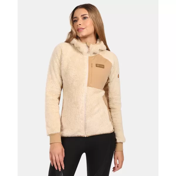  Hanorac de damă din fleece KILPI NORKA-W ZL0204KI BEJ 