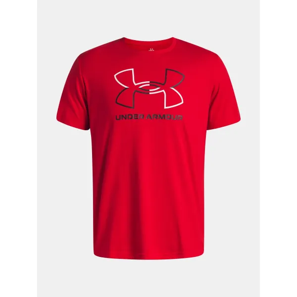  Tricou pentru bărbați UNDER ARMOUR UA GL FOUNDATION UPDATE SS 1382915-601 ROŞU 