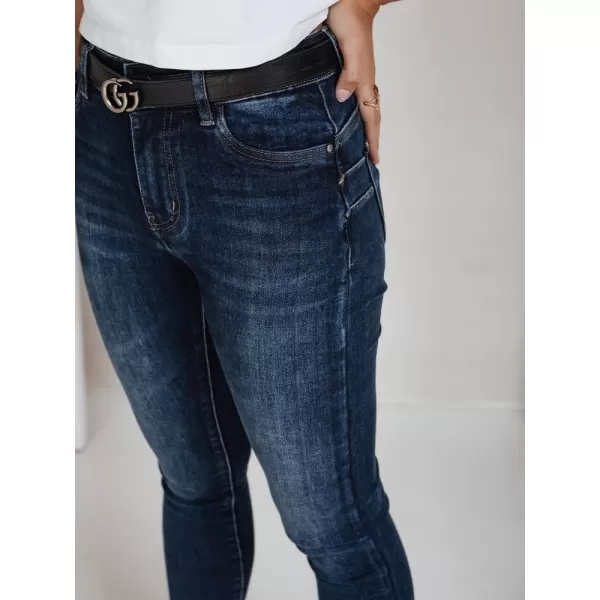  Pantaloni pentru doamne DSTREET UY2789 ALBASTRU 
