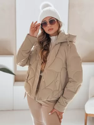 Geacă pentru doamne DSTREET TY5041 CARAMEL