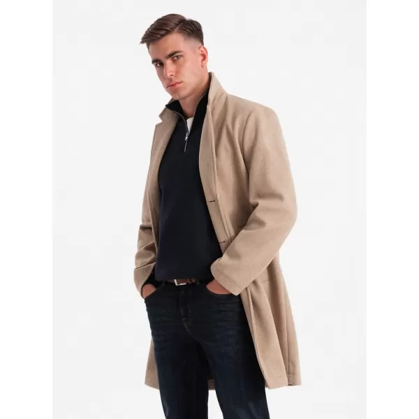  Paltoane OMBRE OM-COWC-0104-new BEJ 