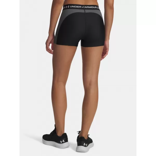 Pantaloni scurți de damă UNDER ARMOUR UA HG RIB SHORTY 6004852-001 NEGRU 