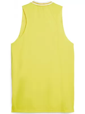 Jersey pentru bărbați PUMA HOOPS TEAM GAME JERSEY 67662805 CYBER ​​GALBEN