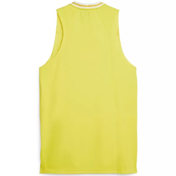  Jersey pentru bărbați PUMA HOOPS TEAM GAME JERSEY 67662805 CYBER ​​GALBEN 