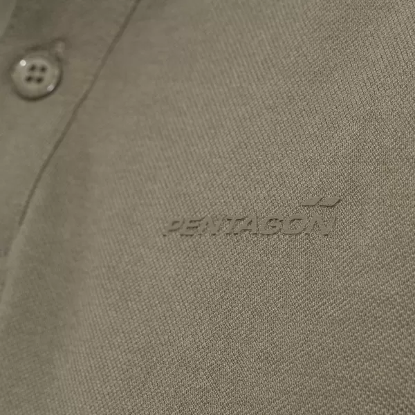  Tricou pentru bărbați cu guler PENTAGON MOTH PIQUET POLO SHIRT K09047 NEGRU 