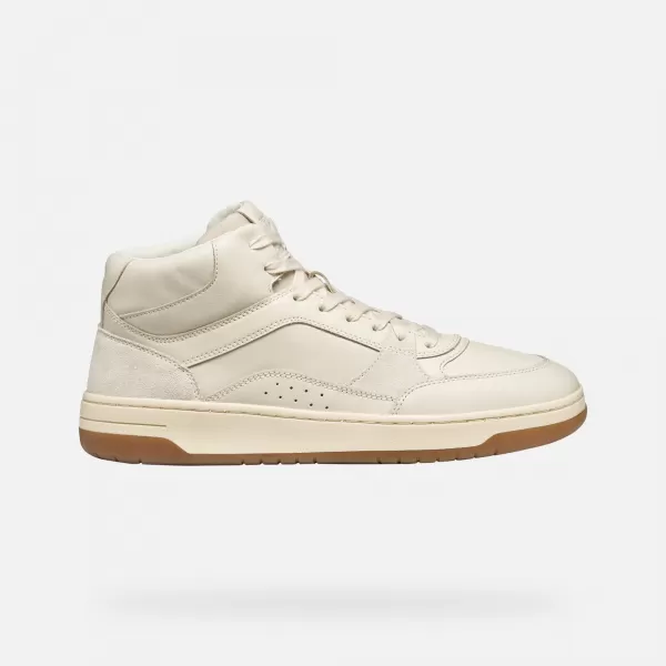  Adidași pentru bărbați GEOX SEDRAL COURT G011442 CREMOS 