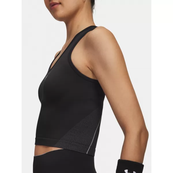  Maieu de damă UNDER ARMOUR UA VANISH SEAMLESS TANK 6000640-004 NEGRU 