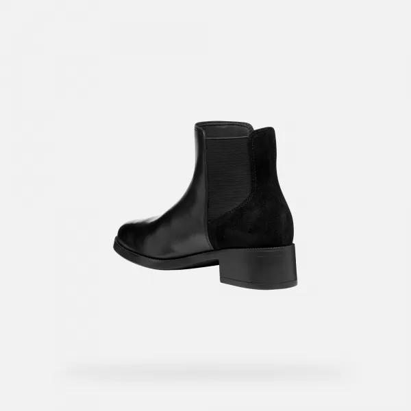  Pantofi de dama GEOX CAMEXIA NP ABX G009580 NEGRU 