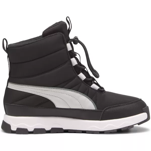  Cizme PUMA EVOLVE BOOT PURETEX JR 39264702 PUMA NEGRU/CENUȘĂ GRI/ALB 