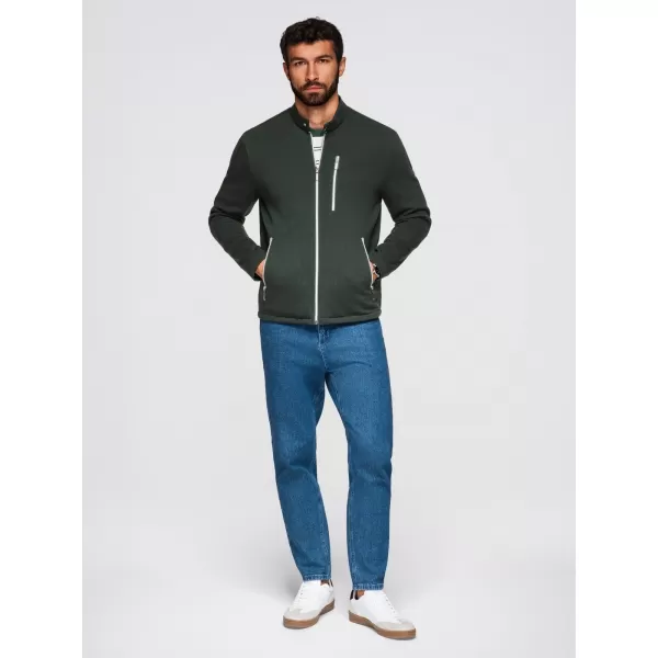  Sacou OMBRE OM-JANP-0229 VERDE ÎNCHIS 