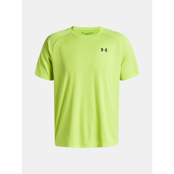  Tricou pentru bărbați UNDER ARMOUR UA TECH TEXTURED SS VERDE 
