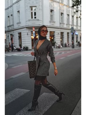 Rochie MOE M871 NEGRU
